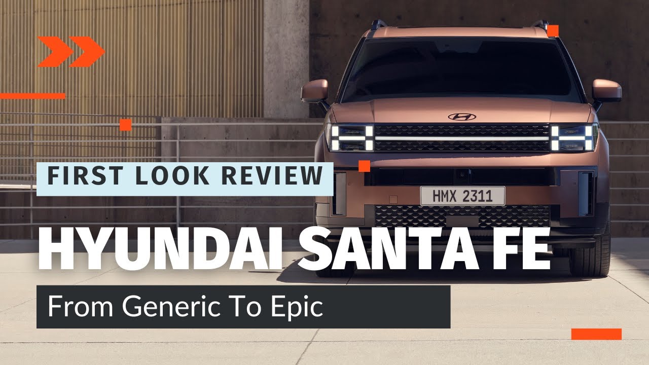 First Look: Unveiling the All-New 2024 Hyundai Santa Fe | Design ...