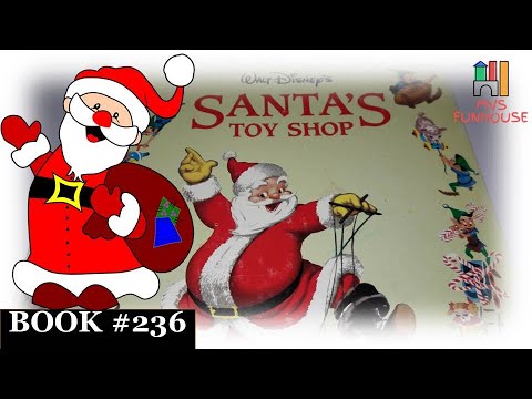 SANTA'S TOY SHOP | Disney | a Little Golden Book | READ ALONG#236