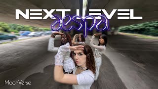 Kpop In Public Aespa - Next Level Dance Cover By Moonverse From France Reims