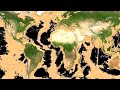 World Without Oceans | Sea Level Fall Visualization