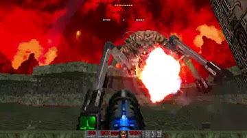 Brutal Doom e3m8 40 second speedrun