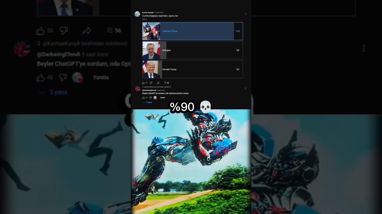 Cumhurbaşkanı seçimleri 💀