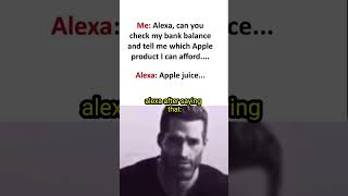 Alexa Exposed My Bank Balance 💀🍎 #batidao