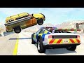Crazy Police Chases #94 - BeamNG Drive Crashes