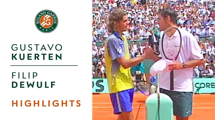 Gustavo Kuerten v Filip Dewulf Highlights - Men's ...