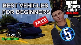 Best Vehicles For Beginners I GTA Online