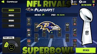 NFL Rivals PLAYOFF RUN!!! | Can We Win The SuperBowl? screenshot 2