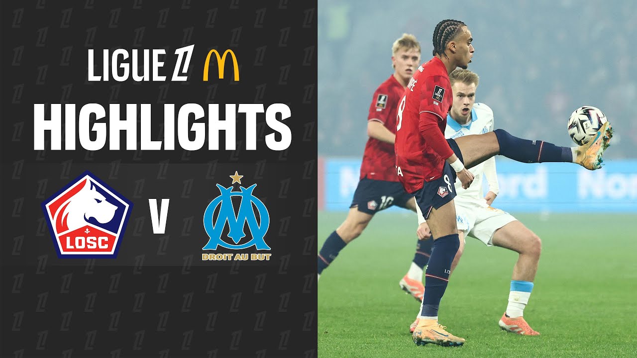 [Highlight] France Ligue 1 : ลีลล์ vs โอลิมปิก มาร์กเซย (06-12-68)
