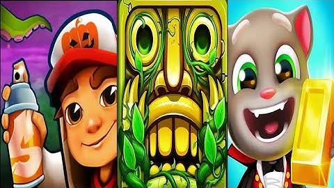 🏃 Subway Surfers vs Temple Run vs Talking Tom Gold Run | Best Endless Running Game 2025