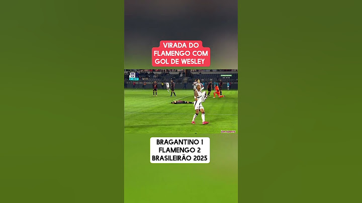VIRADA DO MENGÃO COM GOL DE WESLEY | Bragantino 1 x 2 Flamengo | Brasileirão 2025 #Flamengo #fla
