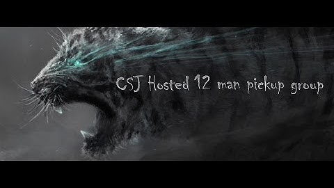 Mechwarrior Online CSJ hosted 12 man group (3 battles)
