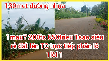 Bán đất nền bà Rịa - Siêu mẫu 1ha7 130met nhựa 200tc giá có 650trieu 1sao rẻ nhất tỉnh bà Rịa