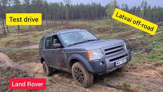 Test drive. Land Rover Discovery 3 TDV6 SE. Первый заезд в оффроад. Тестируем. @LatvianOffroad