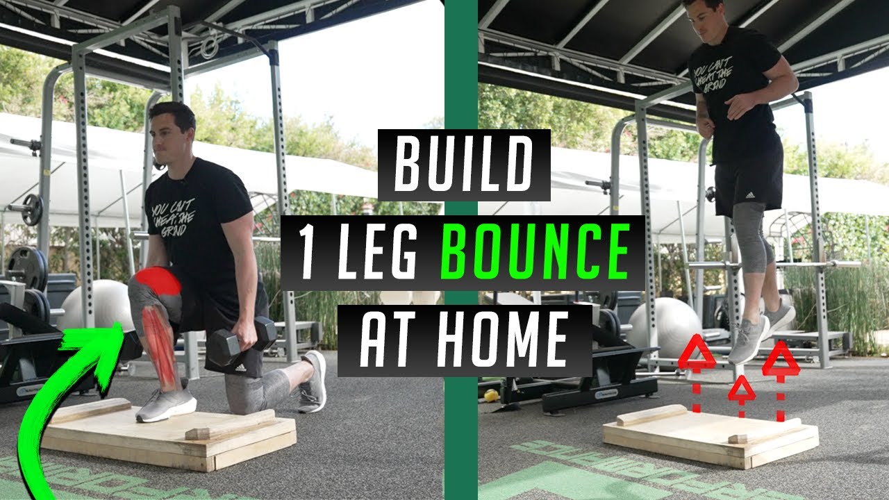 1 Leg Bounce Exercise Progressions YouTube