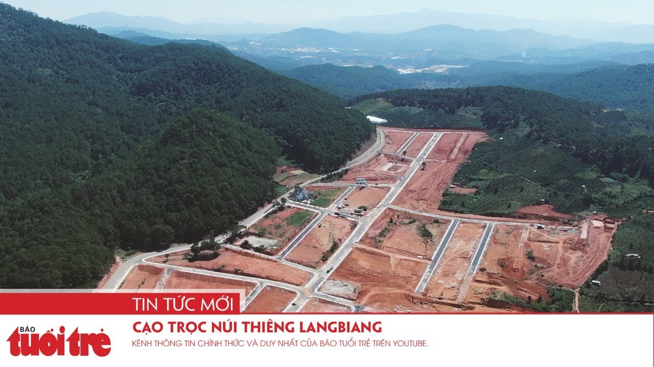 Cạo trọc núi thiêng Langbiang - YouTube