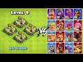 X - Bow vs Super Troops | X-Bow vs Heroes | Defense vs troops | 4 vs 4 | D vs Hero - Clash of Clans