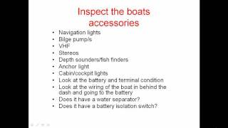 Boat for sale, what to look for when used boat buying.