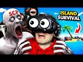 NEW Surviving On SECRET SCP-ISLAND In VIRTUAL REALITY (Island Time VR Funny Gameplay)