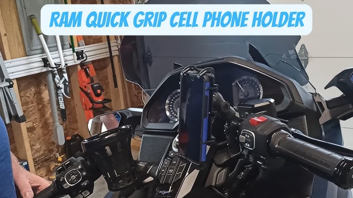 RAM Mounts Quick-Grip Holder With Wireless Charging - RevZilla