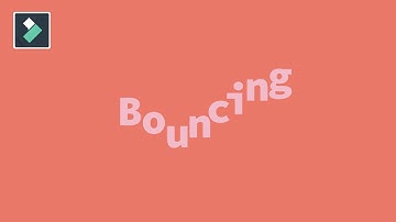 (Filmora 11): Text Bounce Effect