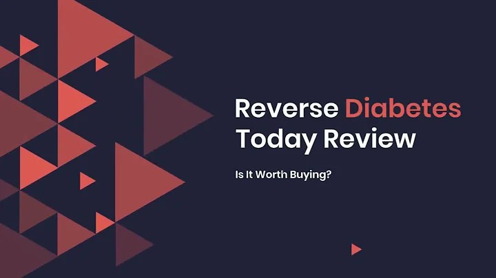 Reverse Diabetes Today Review : Does This E book H...