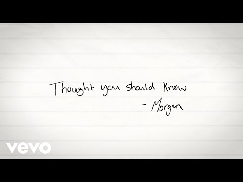 Morgan Wallen – Thought You Should Know (Lyric Video)