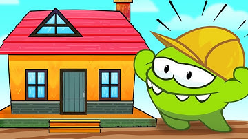Learning Colors & Build A House With Om Nom | Preschool Learning Videos