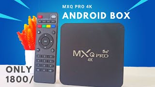 BEST ANDROID 9.0 BOX || MXQ PRO 4K ANDROID BOX ||  BEST ANDROID BOX 4K