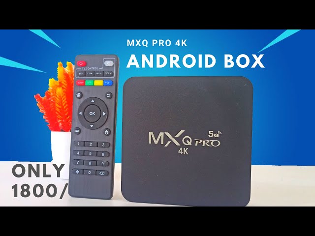 MXQ Pro 4k TV BOX Android 9 - TechPunt