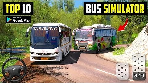 Top 10 Bus Driving Games For Android l Best Bus Simulator Games For Android I Bus