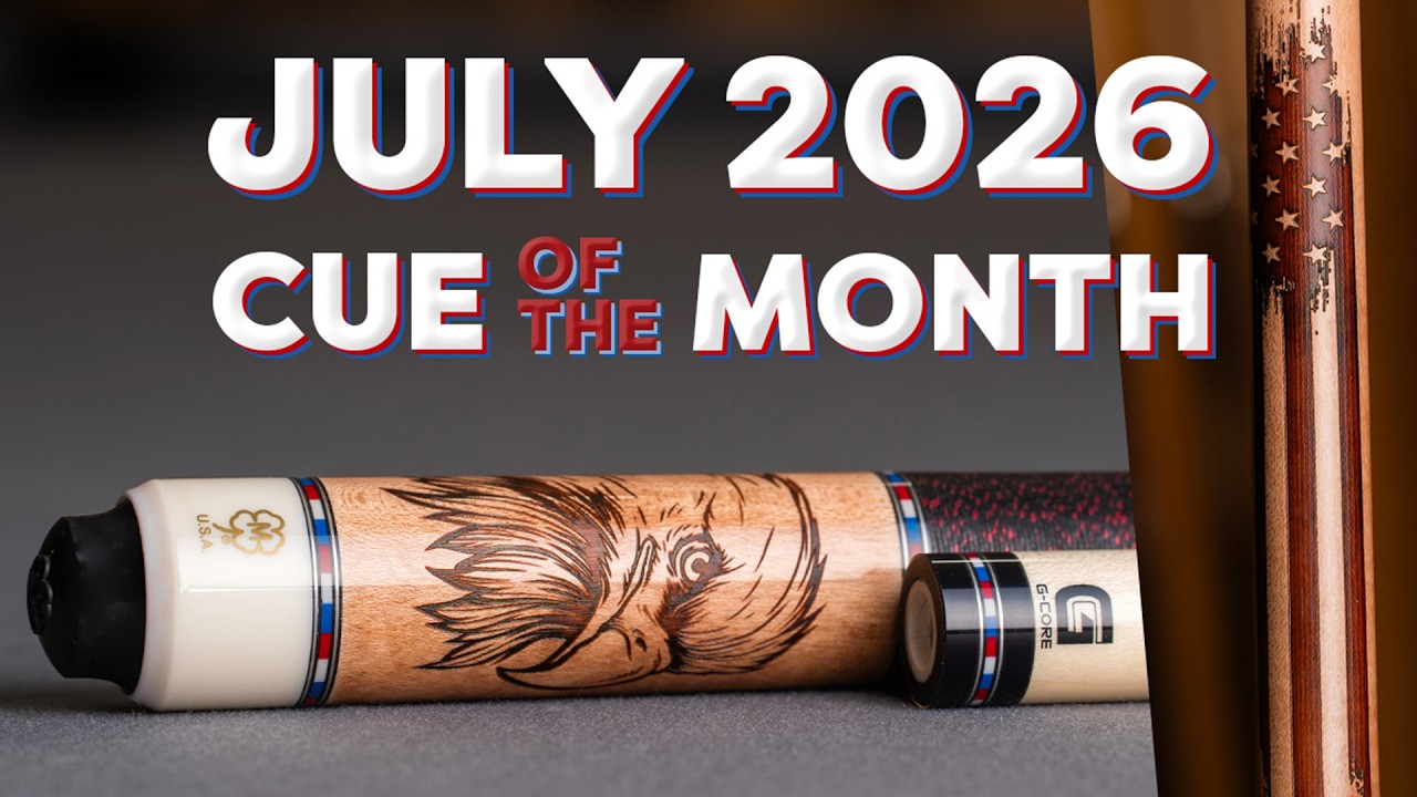 マクドモッドブレイクキュー G337C3 | July 2026 Cue of the Month