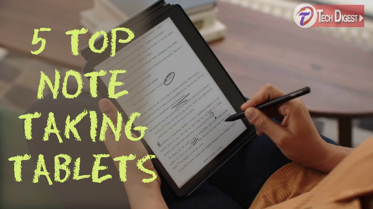 Note Tablets: 5 Digital Note Taking Tablets 2022 Innovative Technology ...
