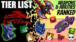 Weapons & Abilities Tier List [1.1.2.3] (The Last Spell + DLC Update)