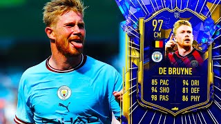97 TOTY DE BRUYNE PLAYER REVIEW - FIFA 23