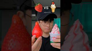 Strawberry or Strawberry Ice Cream🧐