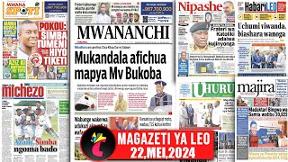 Magazeti ya leo,22/05/24,FRATERI WA KANISA KATOLIKI AJINYONGA,AZIZ KI AMTISHA FEI TOTO,YANGA DIMBANI