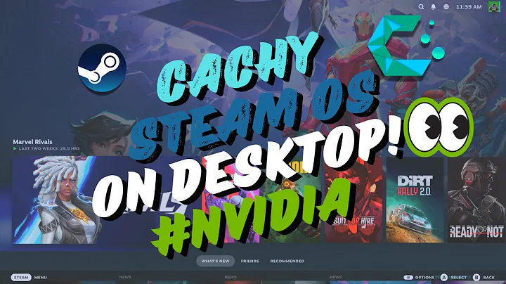 CachyOS Deckify ISO..  But on a Nvidia Desktop! 👀 #steamos