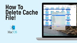 How to delete cache files in macbook [easy]