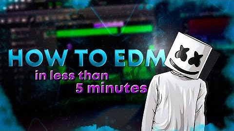 How to make an Edm song in less than 5 minutes | lmms tutorial #22