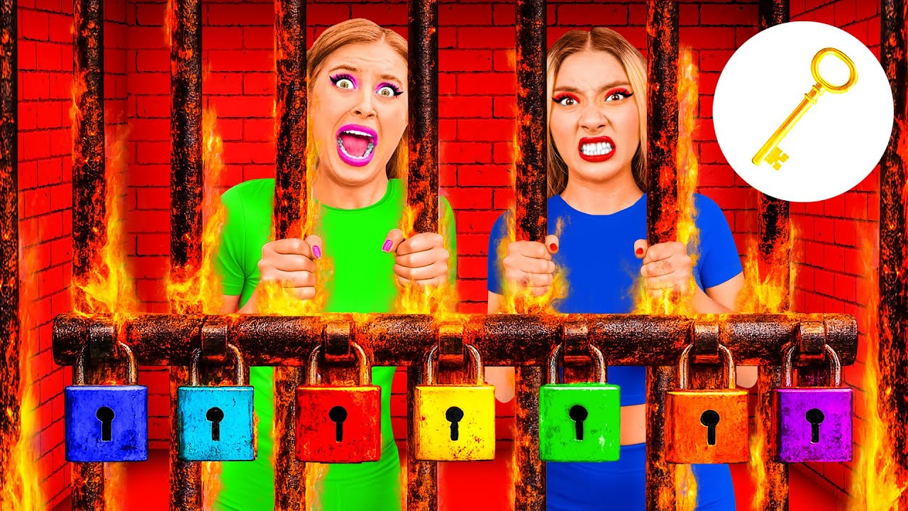 Побег из Комнаты Челлендж | Сумасшедшие Идеи для Пранков от Crazy DO