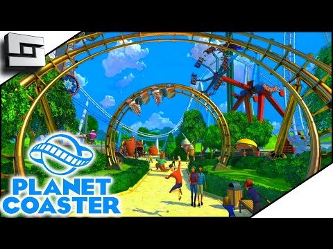 UNBELIEVABLE DETAIL! - Planet Coaster Gameplay #1 | Sl1pg8r