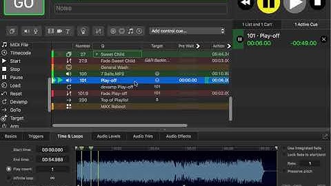 QLab Looping and devamping