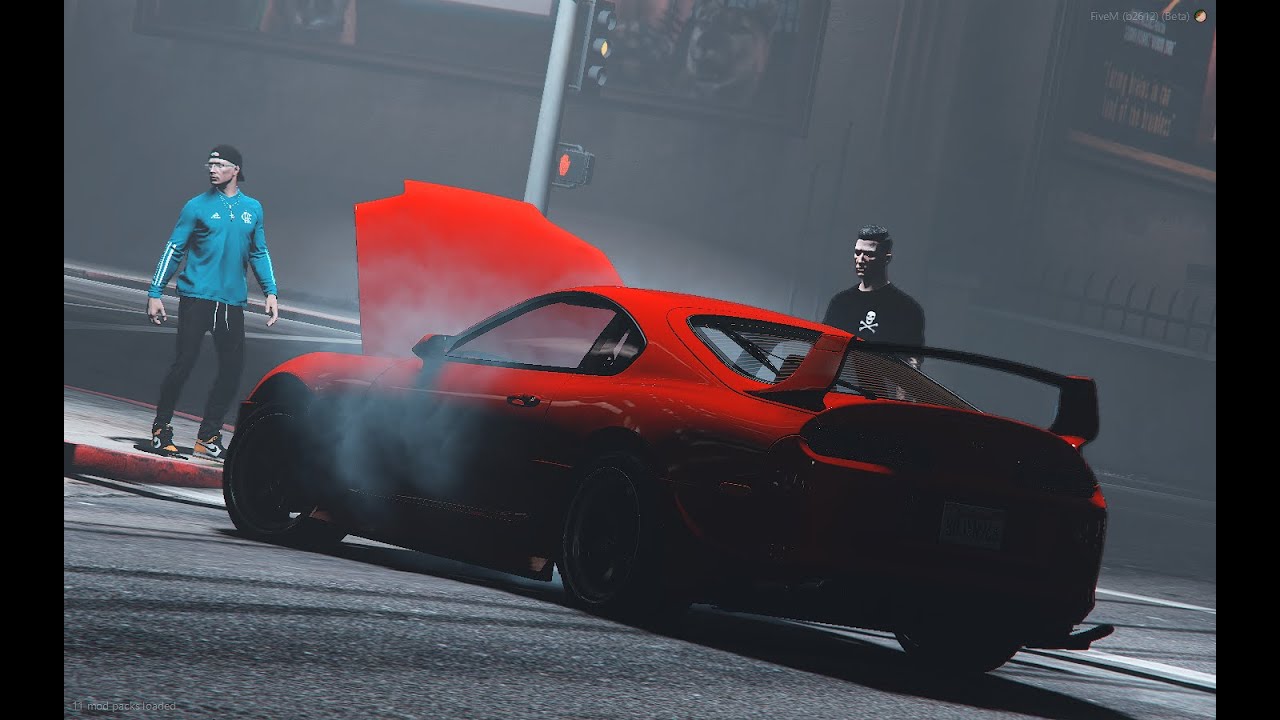 GTA V - VIDA DE JOVEM | QUEBREI MEU SUPRA DE TANTO QUE CORRI #6