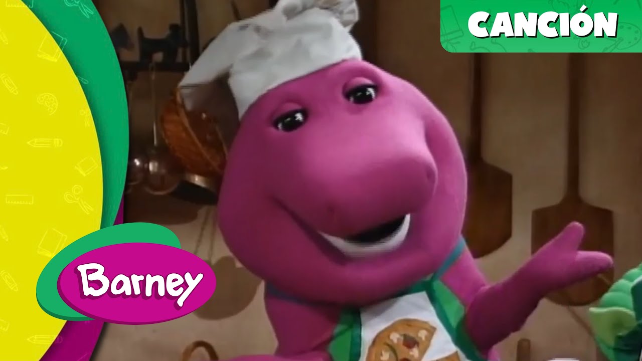 Barney Canciones | Una Pizza se hace así