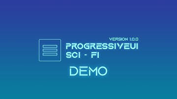 ProgressiveUI Sci-Fi (Unreal engine asset)
