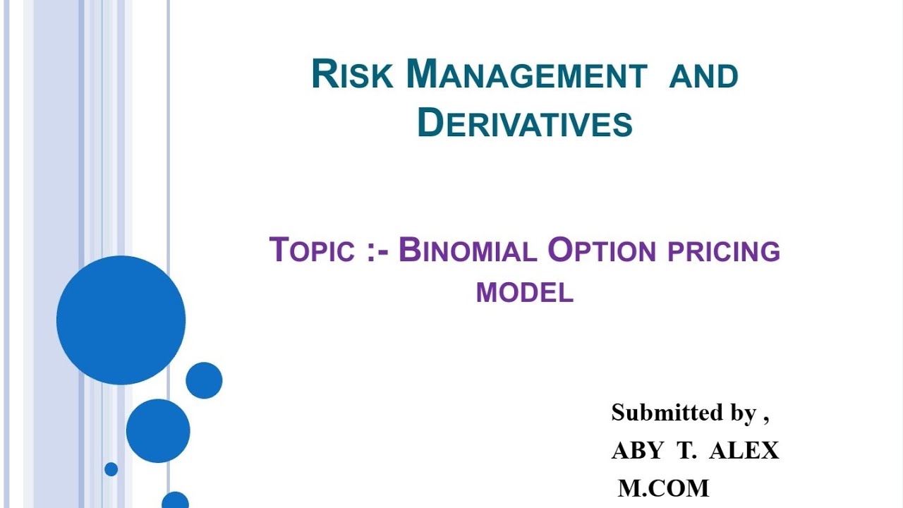 Binomial Option Pricing Model - YouTube