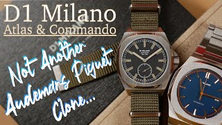 D1 Milano Atlas &amp; Commando Watch Review | Not Another Audemars Piguet Clone... | Take Time