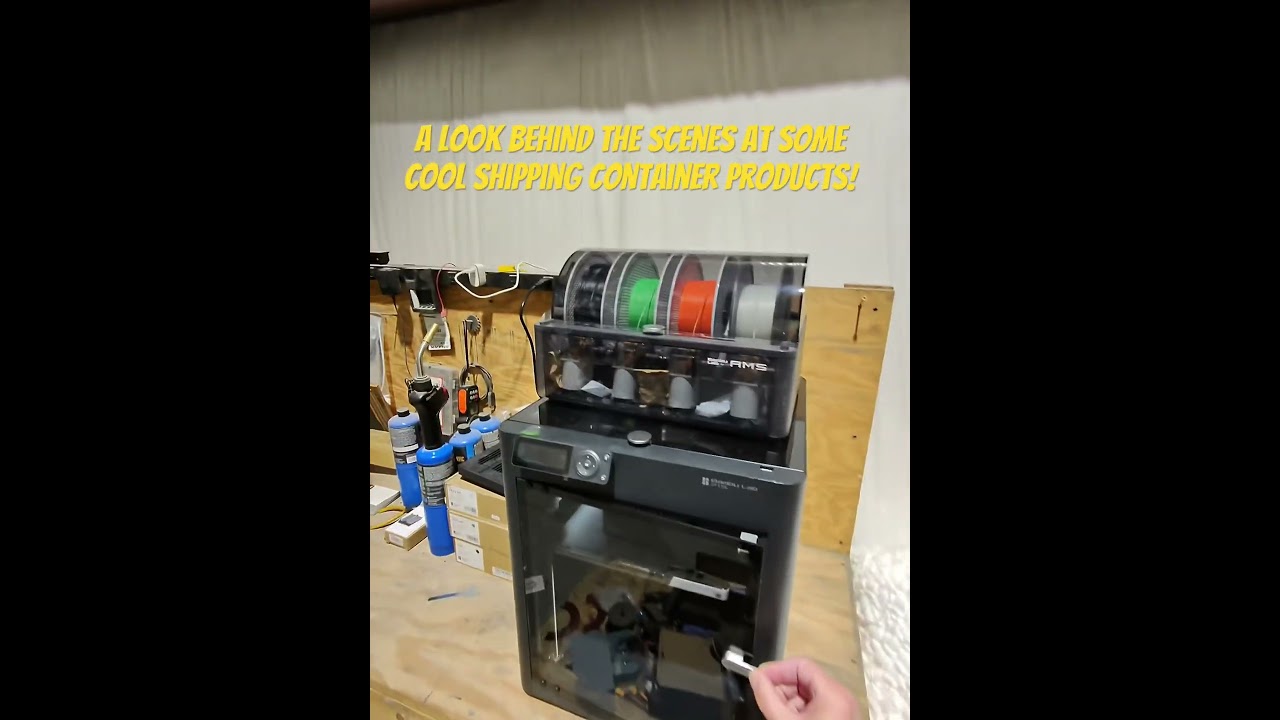 A Look Behind the Scenes at some Cool Shipping Container Products! 