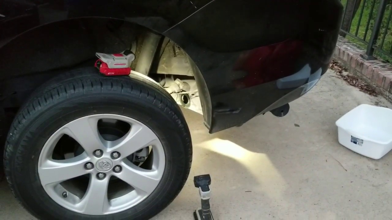 2012 Toyota Sienna gas tank fill tube repair "it worked!" - YouTube