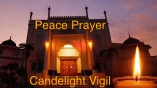 Peace Prayer and Candlelight Vigil